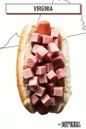 hot dog con prosciutto