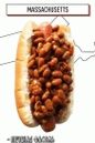 hot dog di fagioli al forno