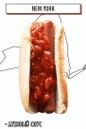 hot dog con salsa di cipolle