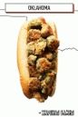 hot dog con gombo fritto