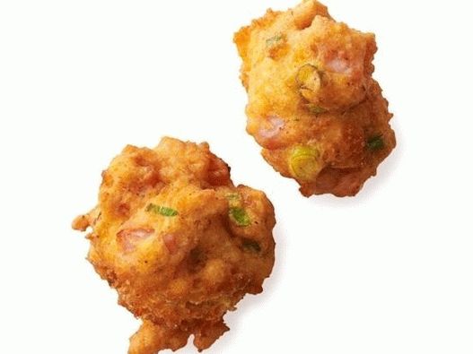 46. Frittelle di zucca e prosciutto