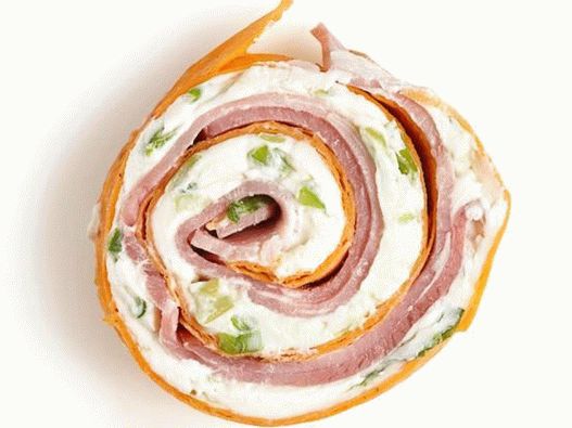 Spirali con prosciutto