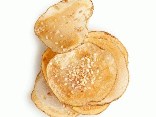 Patatine fritte con semi di sesamo