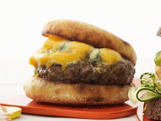 Hamburger con formaggio blu Huntsman in inglese (n. 15)