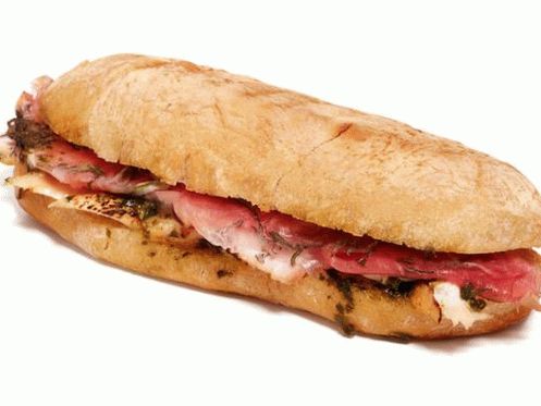 Saltimbocca panini con pollo