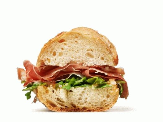 Panino con prosciutto, burro e fichi (n. 23)