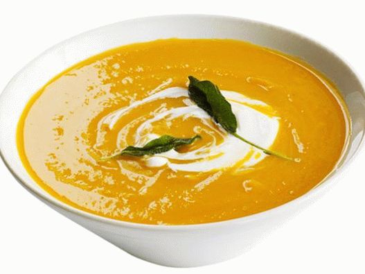 7. Con zucca e salvia.