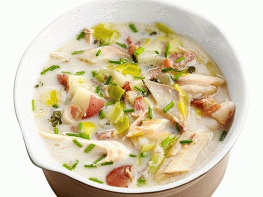 21. Zuppa di pesce con pesce.