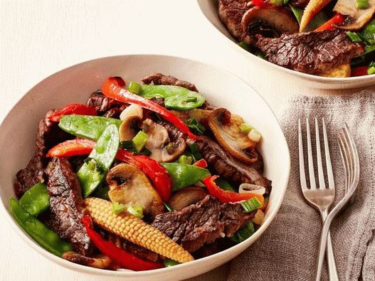 No. 22: Manzo con verdure saltate in padella