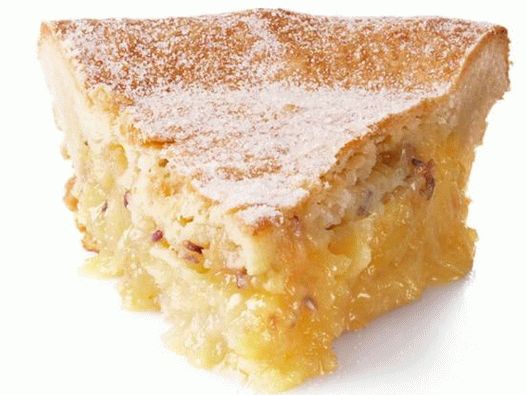 Fotografia - Torta al limone e sabbia con lavanda