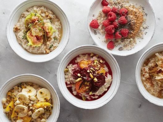 Foto di 5 ricette per il porridge di farina d'avena dolce