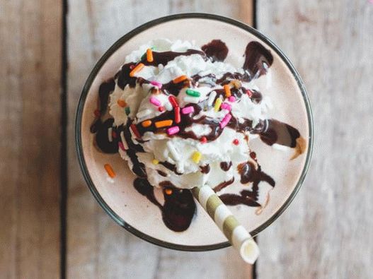 Frappè con brownie