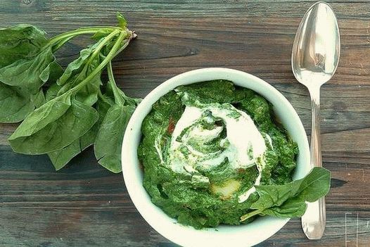 Foto di Alu Palak - purè di patate e spinaci