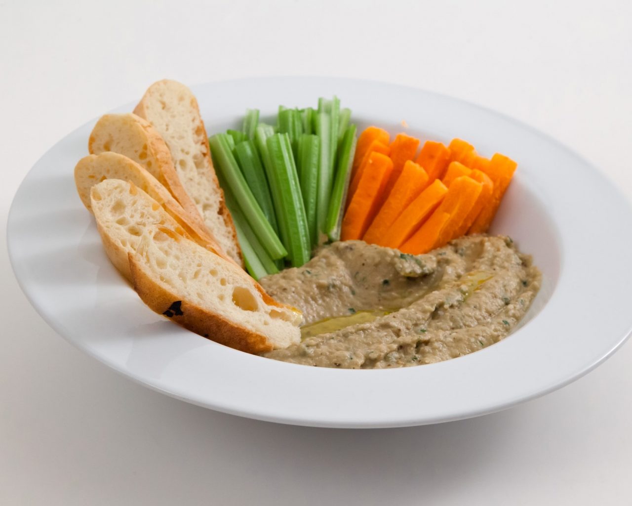 Babaganush con semi di sesamo
