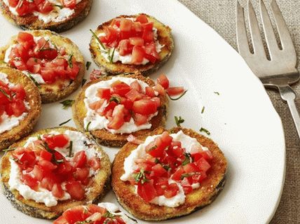 Foto melanzane con ricotta