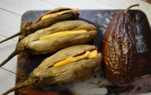 Melanzane in una pelliccia