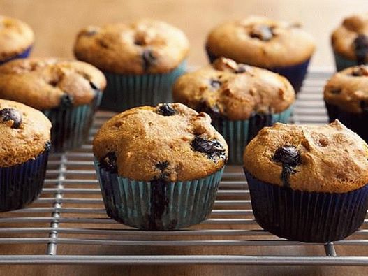Foto muffin ai mirtilli senza glutine