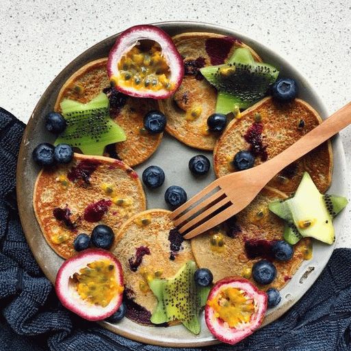 Foto Frittelle di avena senza glutine con mirtilli