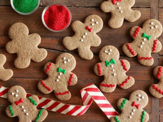 Foto senza glutine biscotti Gingerbread Men