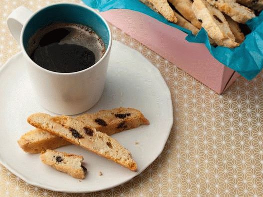 Foto di Biscotti alle mandorle e ciliegie secche