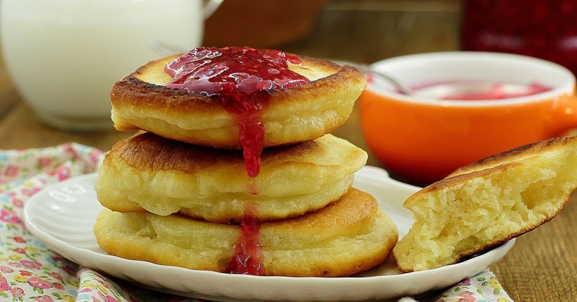 Frittelle di kefir veloci