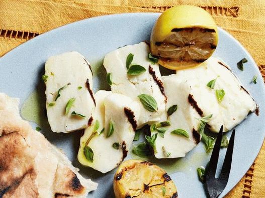 Antipasto greco - formaggio fritto