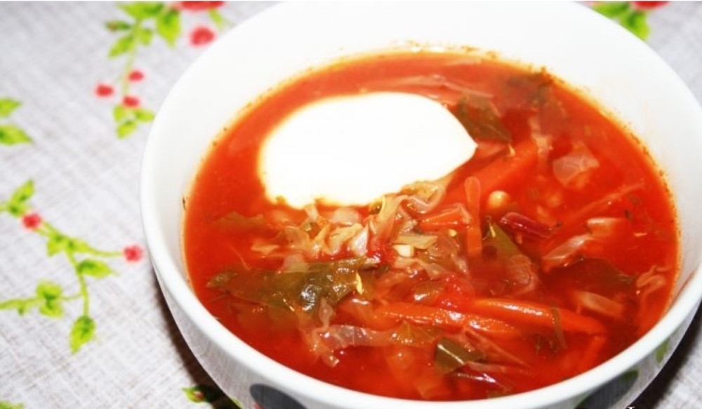 Borsch per dieta Tabella n. 5