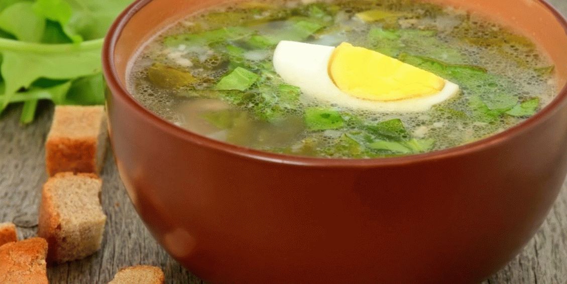 Brodo con riso e verdure