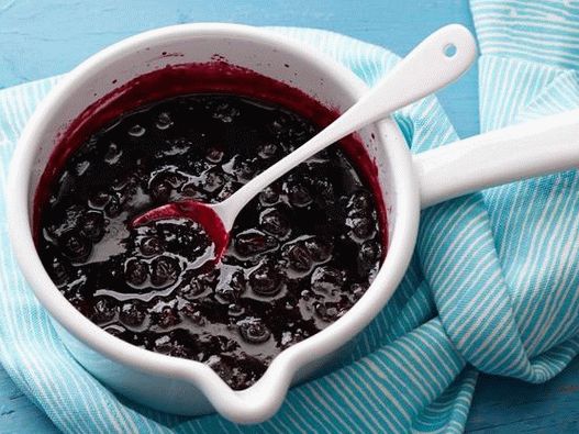 Composta di mirtilli con foto