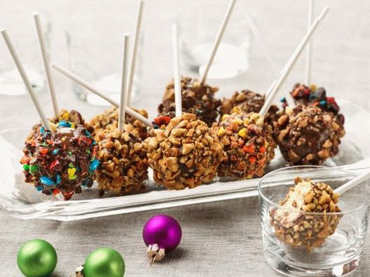 Foto Cheesecake su un bastone