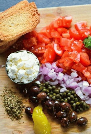 Foto di Dakos (insalata greca con toast)