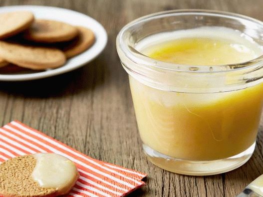 Foto curda al limone fatta in casa (crema)