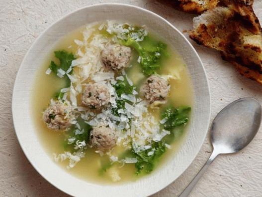 Dish Photography - Italian Wedding Soup