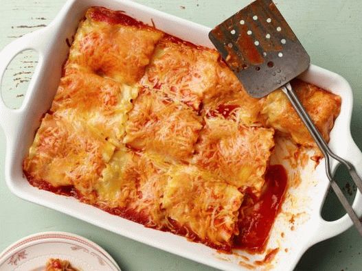 Foto di Enchiladas con un test per lasagne