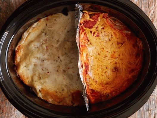 Foto di Enchiladas in una pentola a cottura lenta