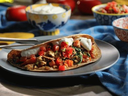 Foto di Fajit per colazione