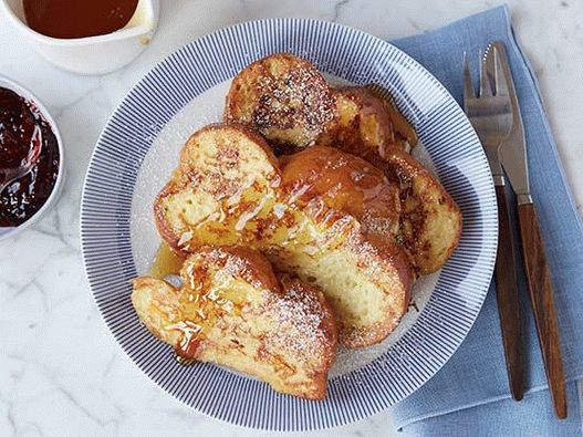 Foto French Challah Toasts