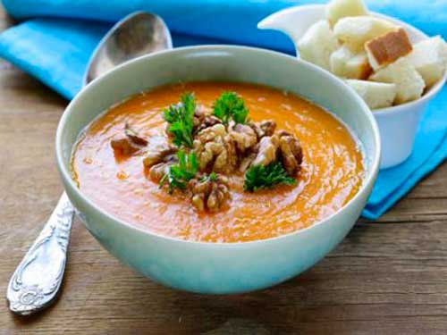 Zuppa di zucca francese