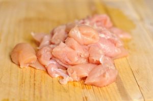 Fricassea con funghi prataioli