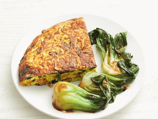 Foto di Frittat con ramen noodles