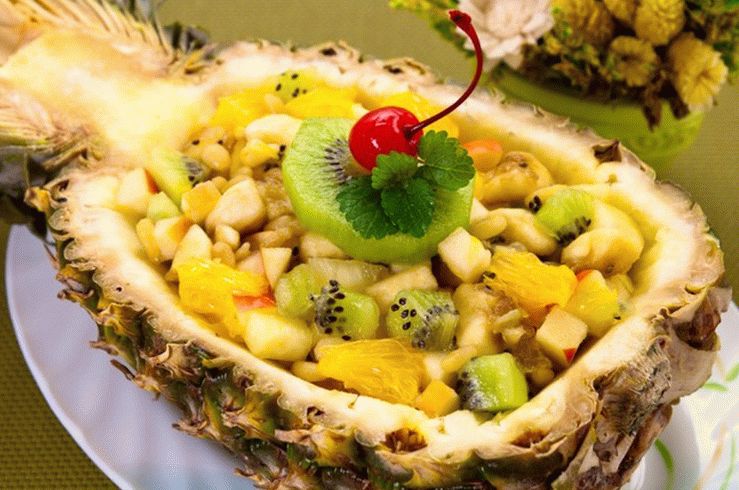 Insalata Di Frutta Ananas