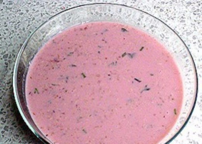 Zuppa di frutta e bacche