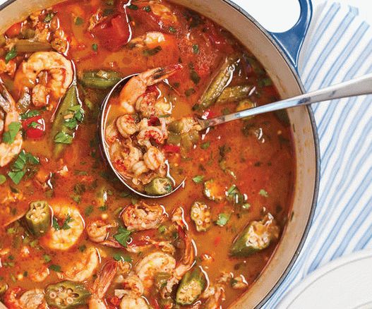 Foto Gumbo ai frutti di mare