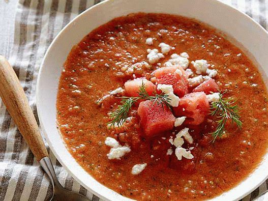 Foto di Gaspacho dall'anguria