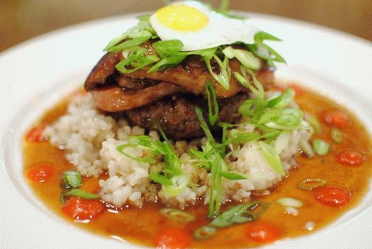 Foto piatto hawaiano Foto piatto hawaiano