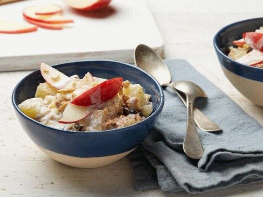 Photo Porridge di mele bollente (dieta Whole30)