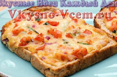crostini con formaggio alle erbe e aglio