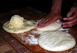 Khachapuri in padella