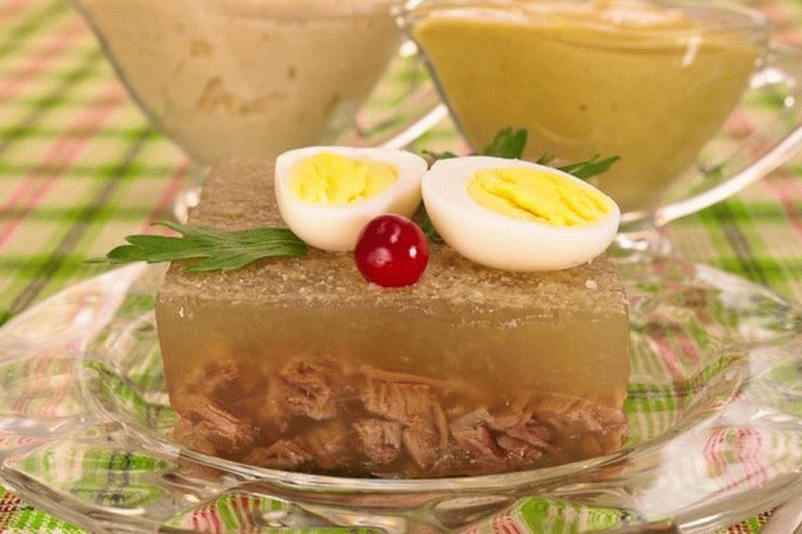 Cosce di maiale in gelatina