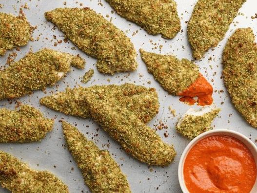 Photo Crispy Chicken Strips (Whole30 Diet)